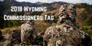 2018 Wyoming Commissionrs Tag