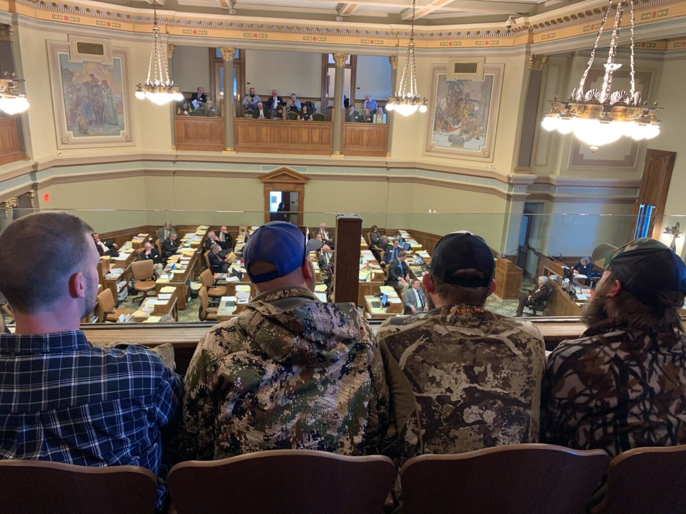 Camo at the Capitol Hunters