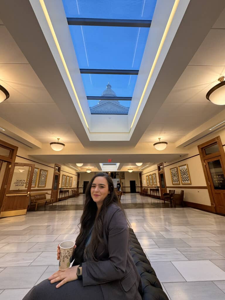 Becky Bone Lobbying in Capitol