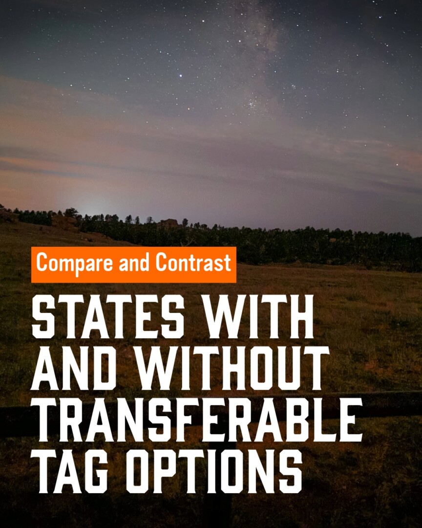 WY Landowner Tags - Compare Contrast