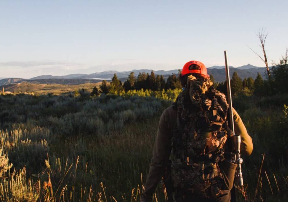 Hunter in Bridger Teton National Forest